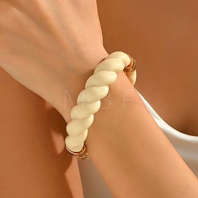 Alloy Resin Bangles for Women WG83C9A-03-1