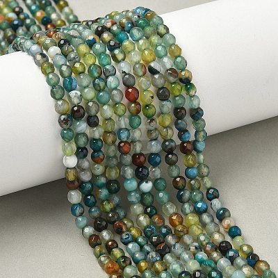 Natural Agate Beads Strands X-G-H302-A01-08-1
