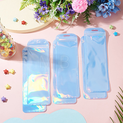50Pcs PP Plastic Watchband Storage Resealable Bags ABAG-TADJ0003-01D-1