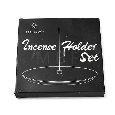 201 Stainless Steel Steel Incense Holders AJEW-P131-03-1