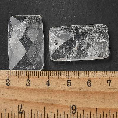 Natural Quartz Crystal Pendants G-Z071-04E-1