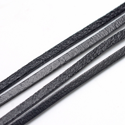 Flat Leather Cords X-WL-R006-3x2-03-1