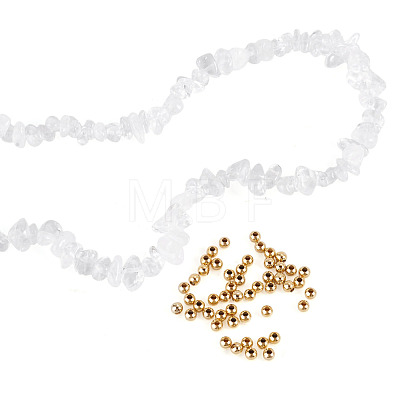 1 Strand Natural Quartz Crystal Chip Beads Strands G-TAD0001-08-1