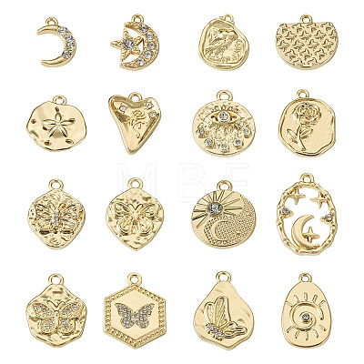 32pcs 16 style Alloy Pendants FIND-TA0001-73-1