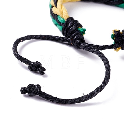 Leather Cord Bracelets Set for Men Women BJEW-C005-02D-1
