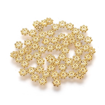 Alloy Daisy Spacer Beads X-K08SK011-1