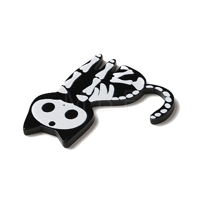 Halloween Printed Acrylic Pendants SACR-P020-B02-1