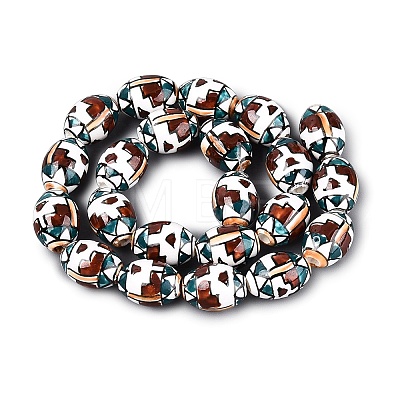 Handmade Porcelain Beads PORC-Q007-08A-1