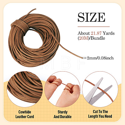 20M Cowhide Leather Cord WL-TA0001-07-1