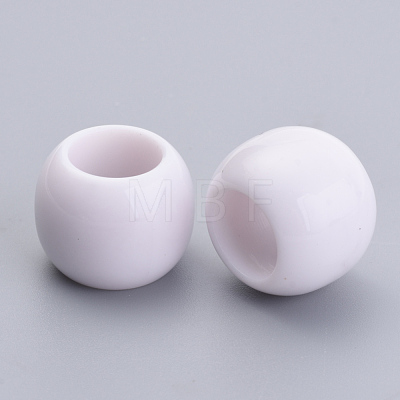 Opaque Acrylic Beads SACR-S300-15A-01-1