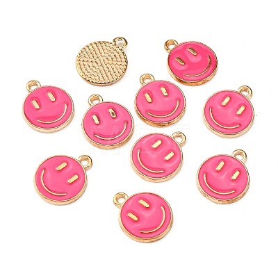 Alloy Enamel Charms ENAM-S121-165E-RS-1