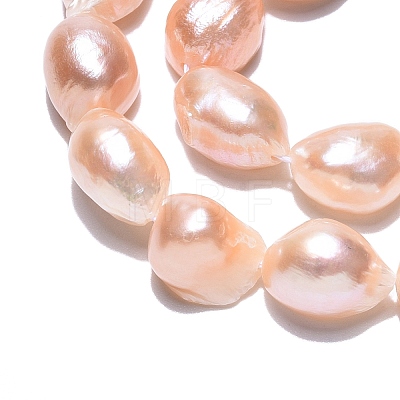 Natural Cultured Freshwater Pearl Beads Strands PEAR-N014-08D-01-1