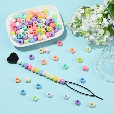 208Pcs Acrylic European Beads OHAR-FS0001-02A-1