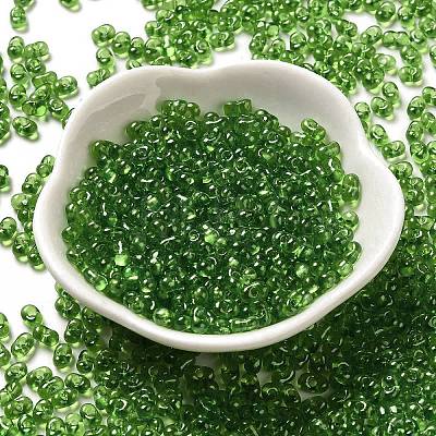 Baking Glass Seed Beads SEED-K009-07A-11-1