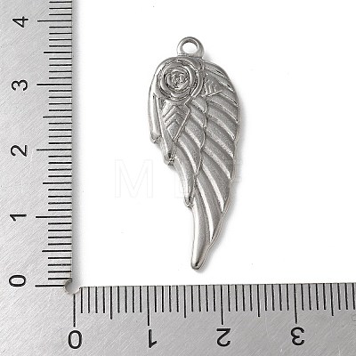 304 Stainless Steel Pendants STAS-I330-016P-1