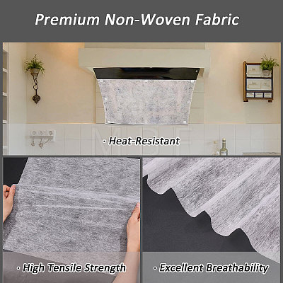 12Pcs Non-woven Fabric with Polyester Oil Absorbing Pads AJEW-WH0609-870-1