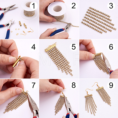 DIY Jewelry Findings Kits DIY-TA0008-51-1