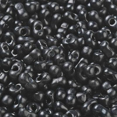 Baking Paint Glass Seed Beads SEED-K009-01A-02-1