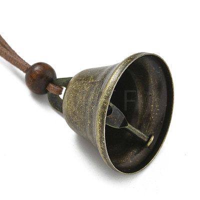 Iron Bell Hanging Ornaments HJEW-JM02448-1