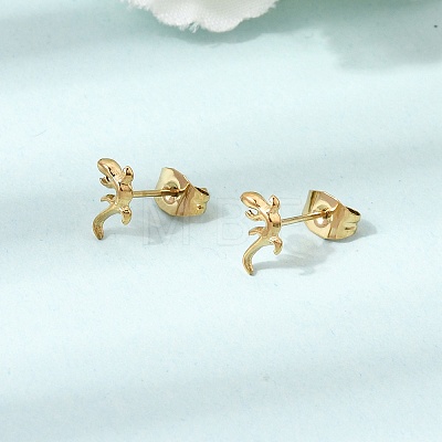 304 Stainless Steel Stud Earrings SA-CBABF3F-14G-03-1
