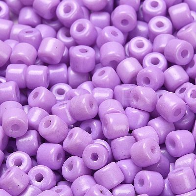 Baking Paint Pearlized Glass Seed Beads SEED-C001-04A-12-1