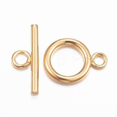 304 Stainless Steel Toggle Clasps STAS-H380-03G-1