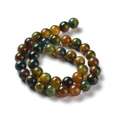 Natural Agate Beads Strands G-P516-A01-A04-1