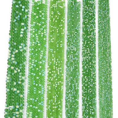 Transparent Glass Beads Strands EGLA-A044-T3mm-MB11-1