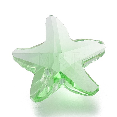 Faceted Glass Charms GLAA-H101-A-01-1