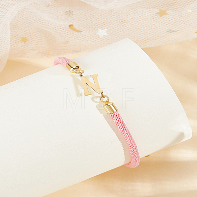 1Pc Adjustable Nylon Cord Slider Bracelets for Women BJEW-LP0001-32N-03-1