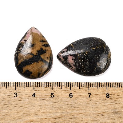 Natural Rhodonite Cabochons G-B085-03B-05-1