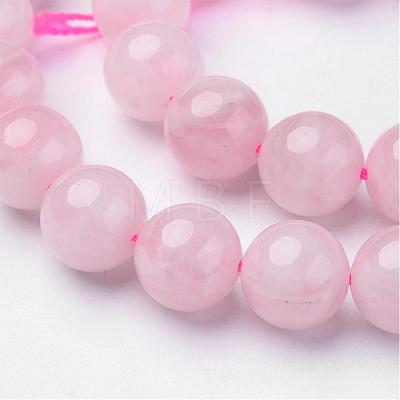 Natural Rose Quartz Beads Strands G-D809-21-10mm-1