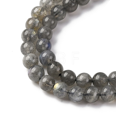 Natural Labradorite Beads Strands G-H326-01-6mm-1
