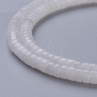 Natural White Jade Beads Strands G-H230-42-1