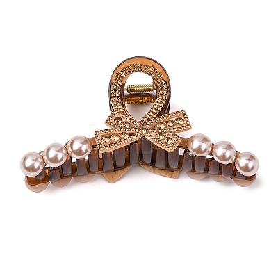 Resin & Rhinestone Claw Hair Clips PHAR-Z008-01B-1