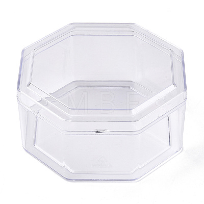 Transparent Plastic Bead Containers CON-N013-04-1