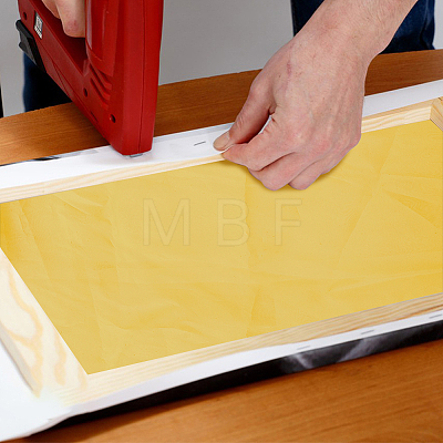 Polyester Silk Screen Printing Fabric DIY-WH0495-01-1