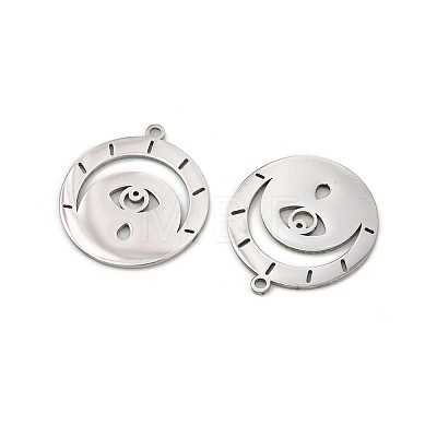 201 Stainless Steel Pendants LS-STAS-U052-02B-P-1