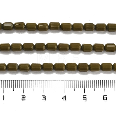 Opaque Glass Beads Strands GLAA-G112-04F-1