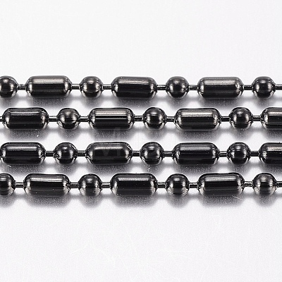 304 Stainless Steel Ball Chains CHS-H015-09-1.5MM-1