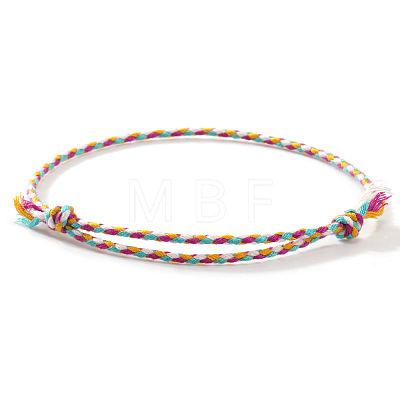 Bohemian Cotton Cord Braided Bracelets IT3177-4-1
