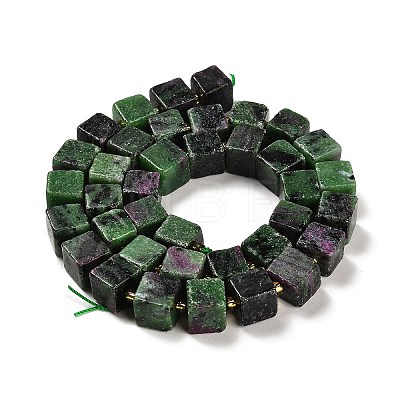 Natural Ruby in Zoisite Beads Strands G-G053-B01-01-1