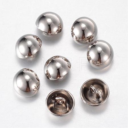 Alloy Shank Buttons BUTT-D054-11.5mm-06P-1