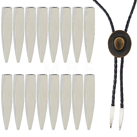 16Pcs Zinc Alloy Cord End FIND-FH0018-03P-1