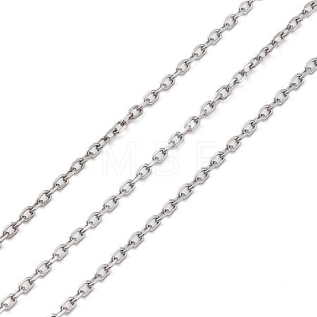 304 Stainless Steel Cable Chains CHS-M009-12P-05-1