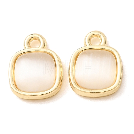 Alloy & Glass Pendants AL-CBA7256-08G-01-1