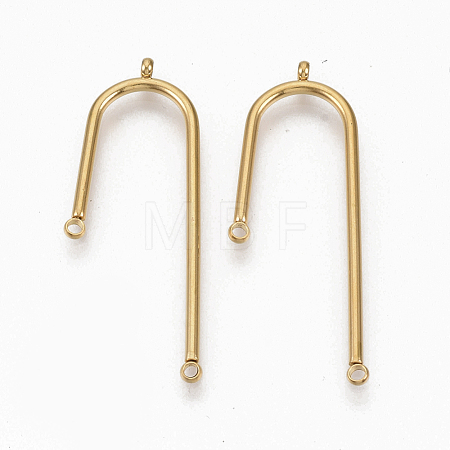 304 Stainless Steel Asymmetric Length Chandelier Component Links X-STAS-T050-029G-1
