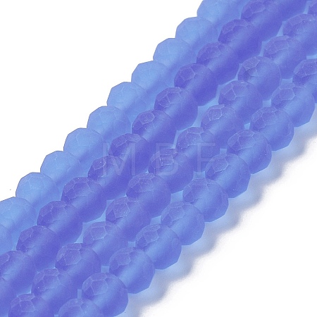 Transparent Glass Beads Strands EGLA-A034-T3mm-MD14-1