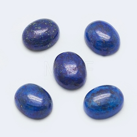 Natural Lapis Lazuli Cabochons G-G759-Z19-1
