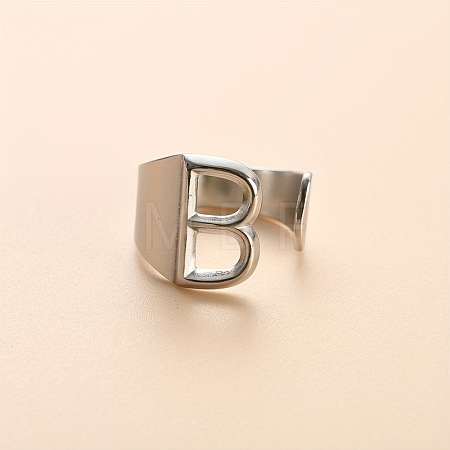304 Stainless Steel Cuff Rings FS-WGEAFE6-04-1